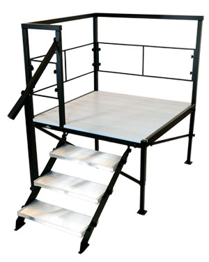 Portable Deck for RV-3 Steps