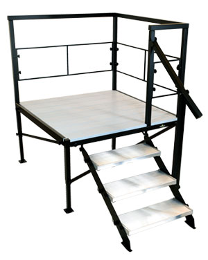 Portable Deck for RV-3 Steps